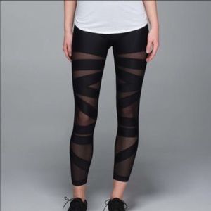Lululemon High Times Mesh Leggings 7/8
